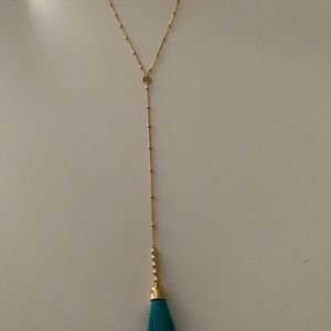 Gorjana "Baja" tassel lariat necklace NWT